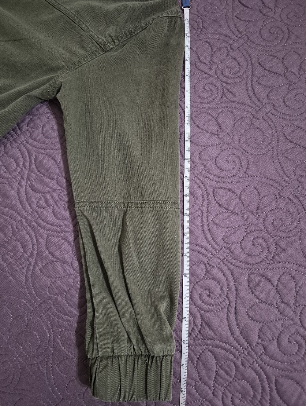 Juniors' SO Military-Style Cropped Utility Jacket in Olive/army green shade; NWT - Picture 8 of 10